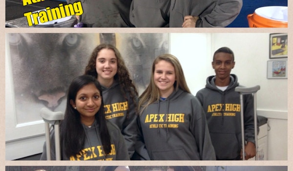 Picture of Sportsmedicine Student Assistants Hard At Work Custom T-Shirt Design Sportsmedicine Student Assistants Hard At Work T-Shirt Photo