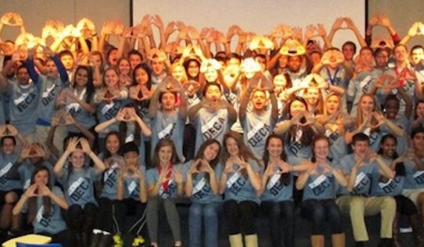 Oakton Deca Gives A "Diamonds Up" For Their Custom Ink Shirts! T-Shirt Photo