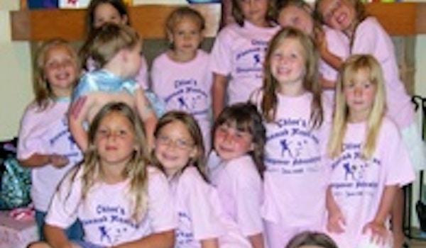 Chloe's 7th Birthday Hannah Montana Sleepover Adventure T-Shirt Photo