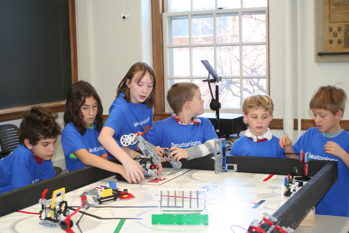 Showing Off Our Robot Engineering To The Judges T-Shirt Photo