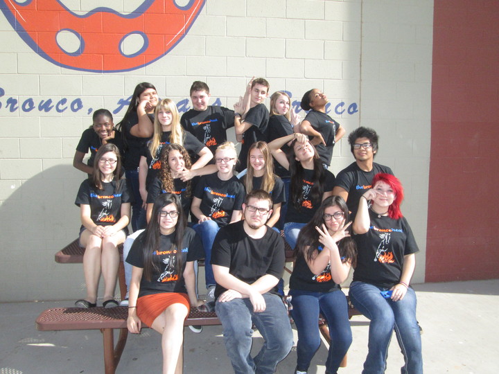 The Bronco Heat Is Flaming! T-Shirt Photo