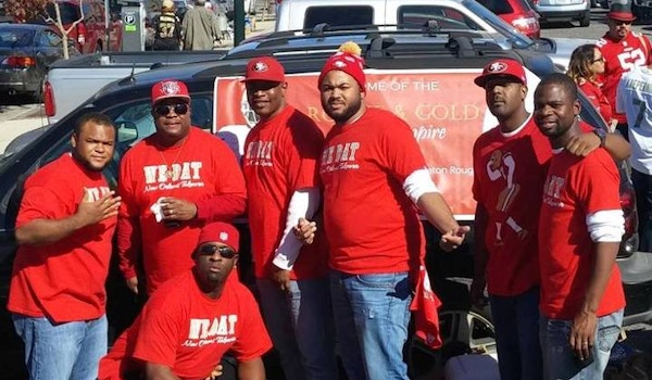 Picture of Niner Empire Takes Over Superdome! Custom T-Shirt Design Niner Empire Takes Over Superdome! T-Shirt Photo