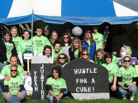 Team Justine Relay For Life 2008 T-Shirt Photo