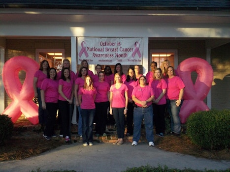 Mammograms Save Lives...One Of Them May Be Yours! T-Shirt Photo