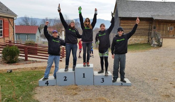 Picture of Bikenetic On The Podium Again Custom T-Shirt Design Bikenetic On The Podium Again T-Shirt Photo