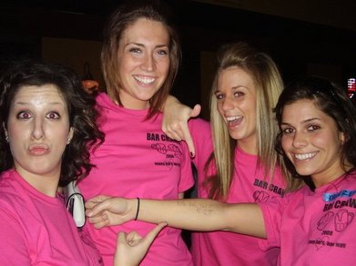 Bar Crawl/Scavenger Hunt '08. T-Shirt Photo