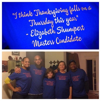 Thanksgiving On Thursday? T-Shirt Photo