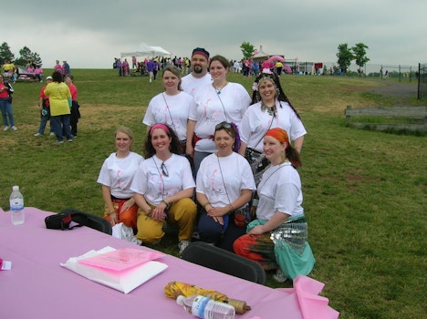 Bellies For Breasts At The D.C. Yme Breast Cancer Walk T-Shirt Photo