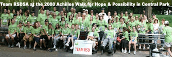 Team Rsdsa At The 2008 Achilles Walk For Hope & Possibility T-Shirt Photo