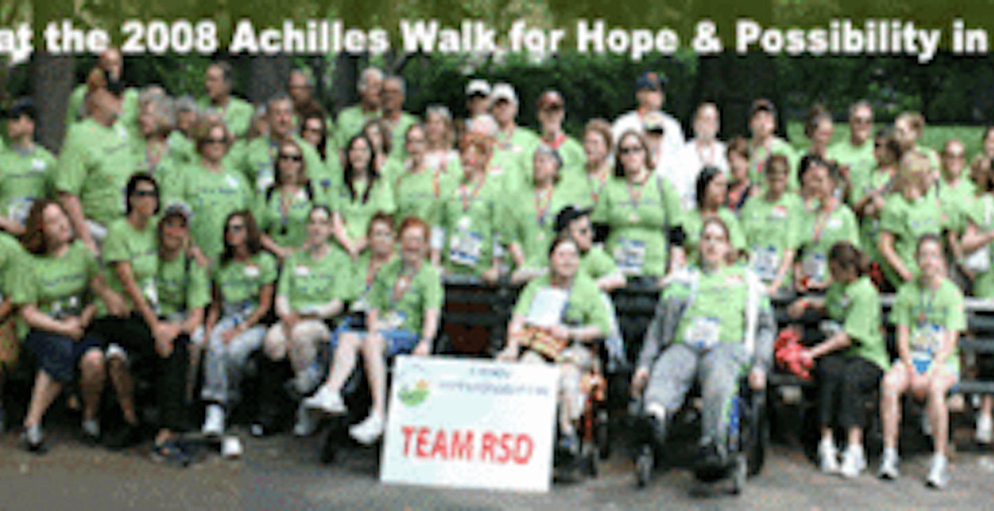 Team Rsdsa At The 2008 Achilles Walk For Hope & Possibility T-Shirt Photo