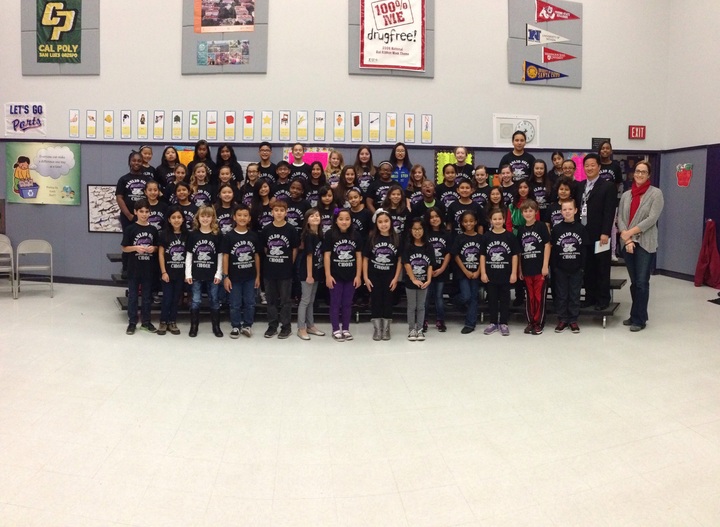 Manlio Silva Elementary School Choir T-Shirt Photo