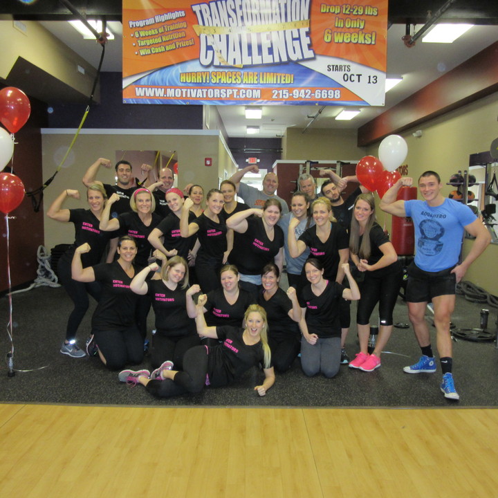 Motivators 6 Week Transformation Challenge Team T-Shirt Photo