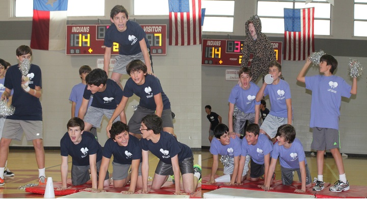 Powder Puff Cheerleaders T-Shirt Photo