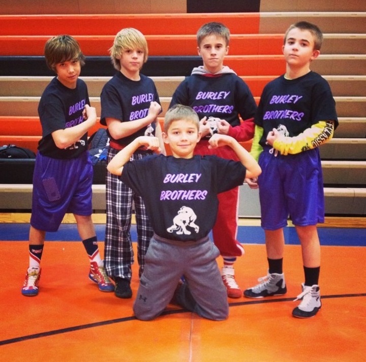 Burley Brothers Wrestling  T-Shirt Photo
