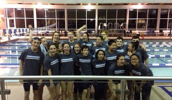Picture of Mahwah Swim Team Custom T-Shirt Design Mahwah Swim Team T-Shirt Photo