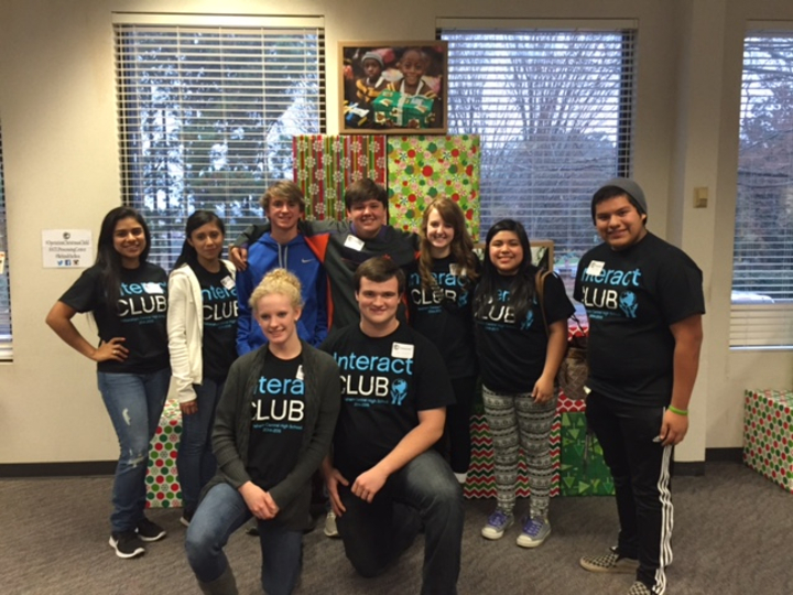 Hchs Interact At Operation Christmas Child T-Shirt Photo