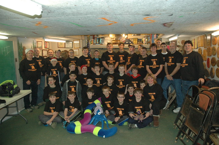 Troop 248 Haunted Cabin Staff T-Shirt Photo