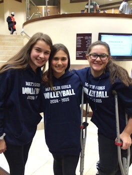 2014 Mattlin Girls Volleyball! T-Shirt Photo