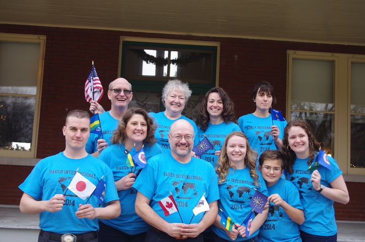 Baker International Christmas T-Shirt Photo
