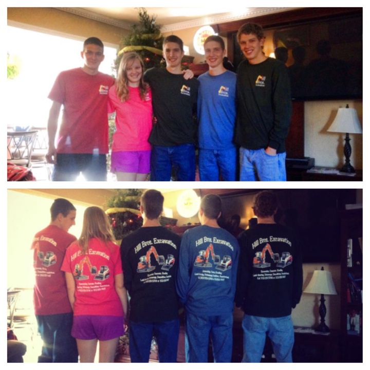 Hill Bros. Christmas Spirit  T-Shirt Photo