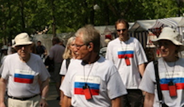 Walking In Uglich T-Shirt Photo