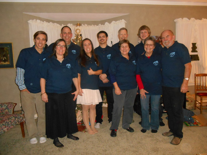 Christmas At The 19th Hole T-Shirt Photo