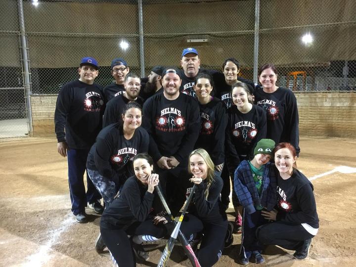 Helma's Crazy Pitches Softball Club T-Shirt Photo