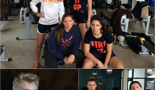 University Of Illinois Rowing's Best Gear Day Yet! T-Shirt Photo