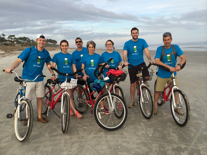 Christmas Bike Ride T-Shirt Photo