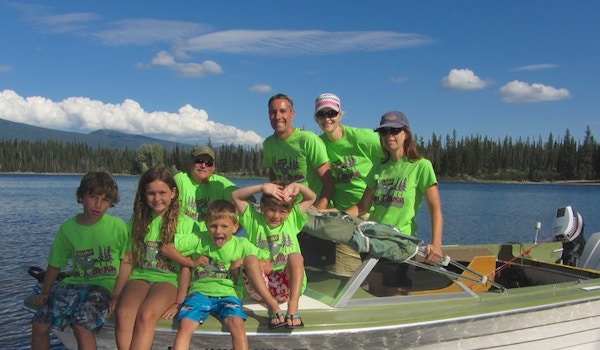 Camp Run A Muck At Elk Lake T-Shirt Photo