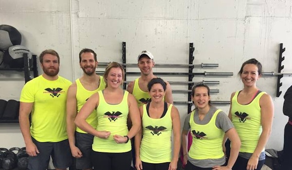 Picture of Patriot Crossfit Nooners Custom T-Shirt Design Patriot Crossfit Nooners T-Shirt Photo