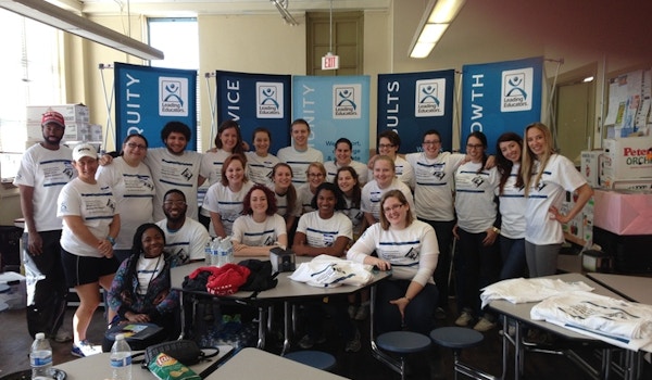 Leading Educators' Volunteers Look Great At Our Mlk Day Of Service! T-Shirt Photo