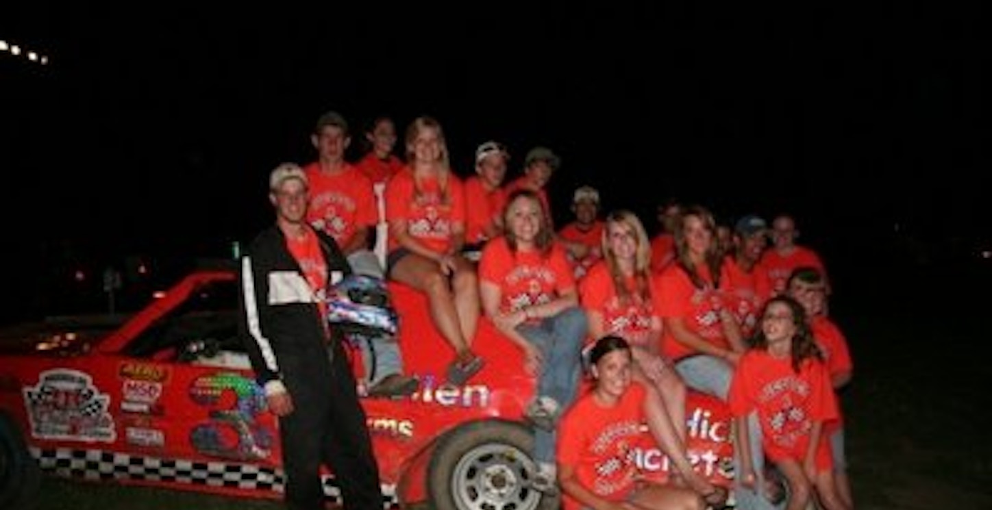 Luellen Racing Pit Crew And Cheering Section T-Shirt Photo