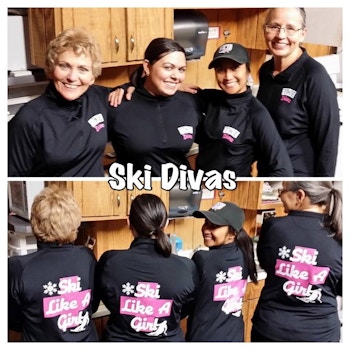 Thursday Night Ski Patrol Divas T-Shirt Photo