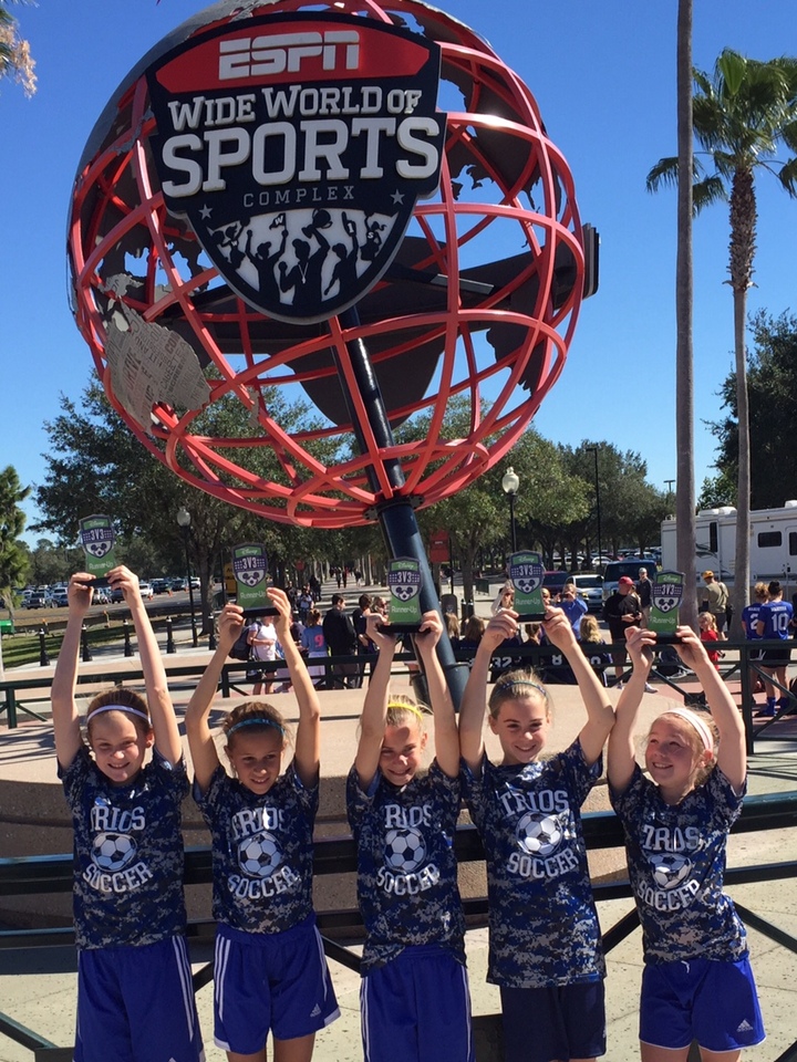 Trios Soccer In Disney 3v3 T-Shirt Photo