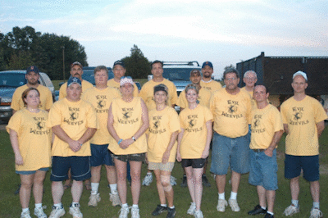 Evil Weevils 3rd Annual Charity Softball Tourney T-Shirt Photo