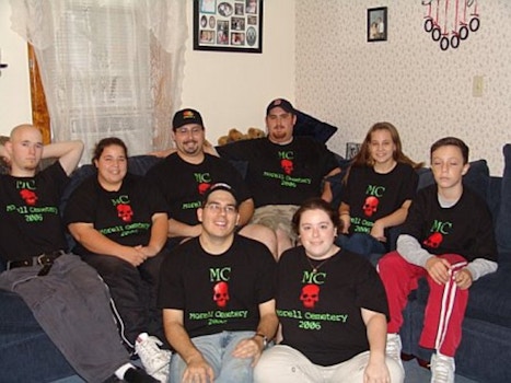 The Morell Cemetery Group 2006 T-Shirt Photo