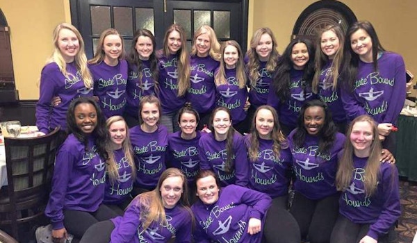 East Cheerleaders Going To State! T-Shirt Photo