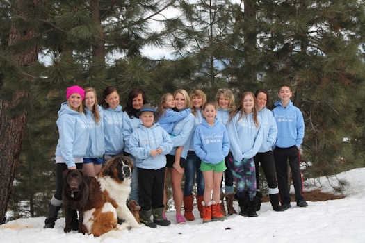 Winter Carnival 2015 Girls Week End (And Kids And Dogs) T-Shirt Photo