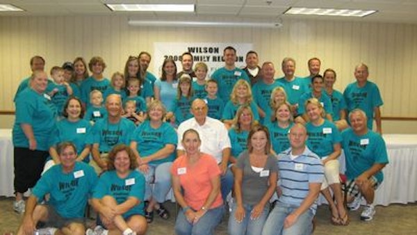 Wilson Family Reunion 2008 T-Shirt Photo