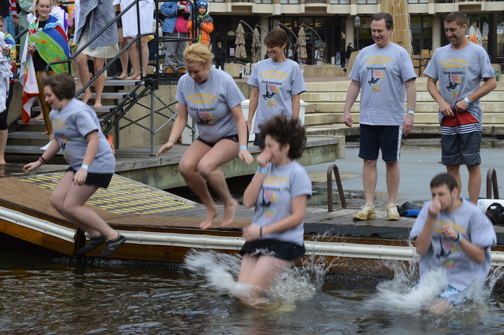 The Gold Crusaders Take On The Virginia Polar Dip T-Shirt Photo