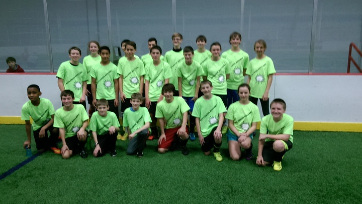 Indoor Soccer Rocks! T-Shirt Photo