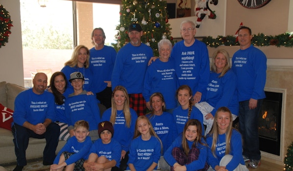 Family Christmas 2014 T-Shirt Photo