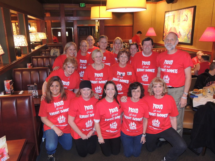 Albright Proud Swim Parents T-Shirt Photo