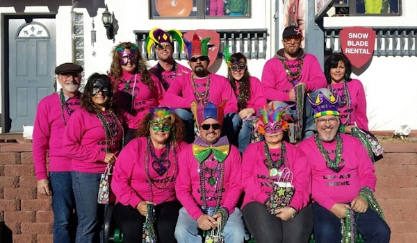 Picture of Mardi Gras In The Mountains Custom T-Shirt Design Mardi Gras In The Mountains T-Shirt Photo