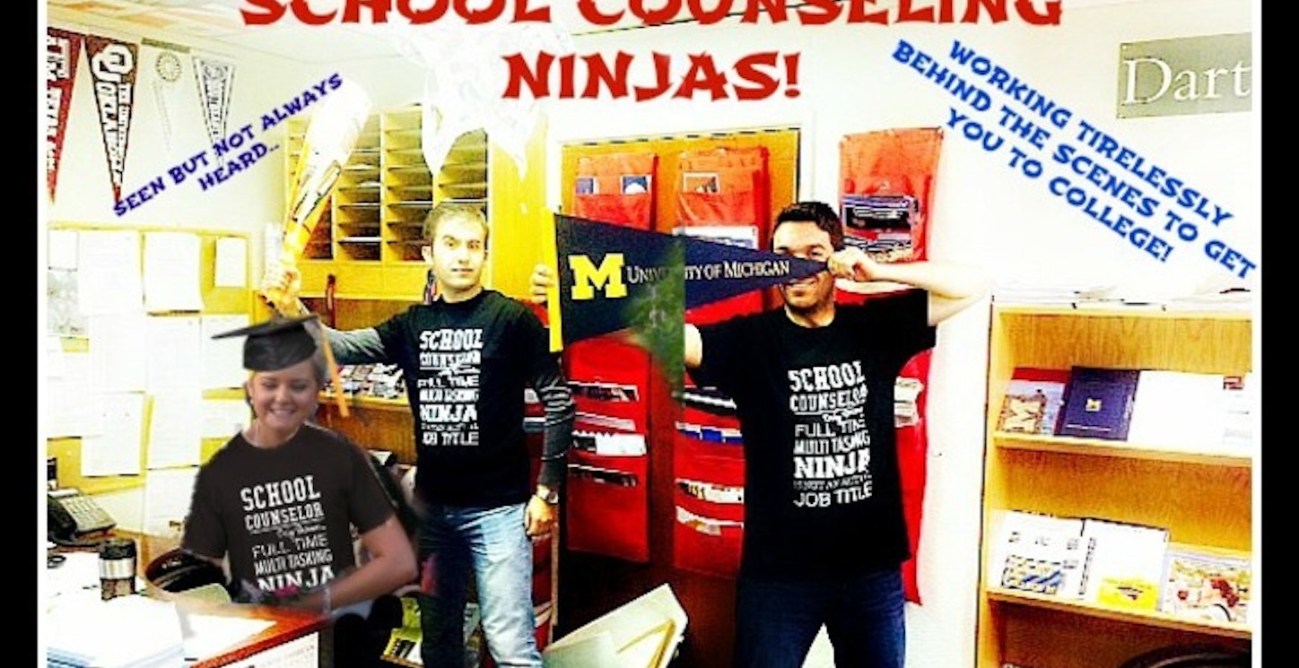 Picture of School Counseling Ninja's Custom T-Shirt Design School Counseling Ninja's T-Shirt Photo