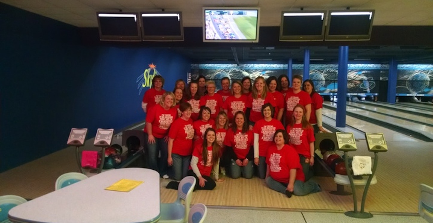 Picture of "Awesome" Bowlers! Custom T-Shirt Design "Awesome" Bowlers! T-Shirt Photo