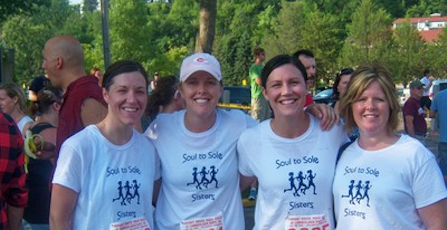 Soul To Sole Sisters   5 K Run T-Shirt Photo