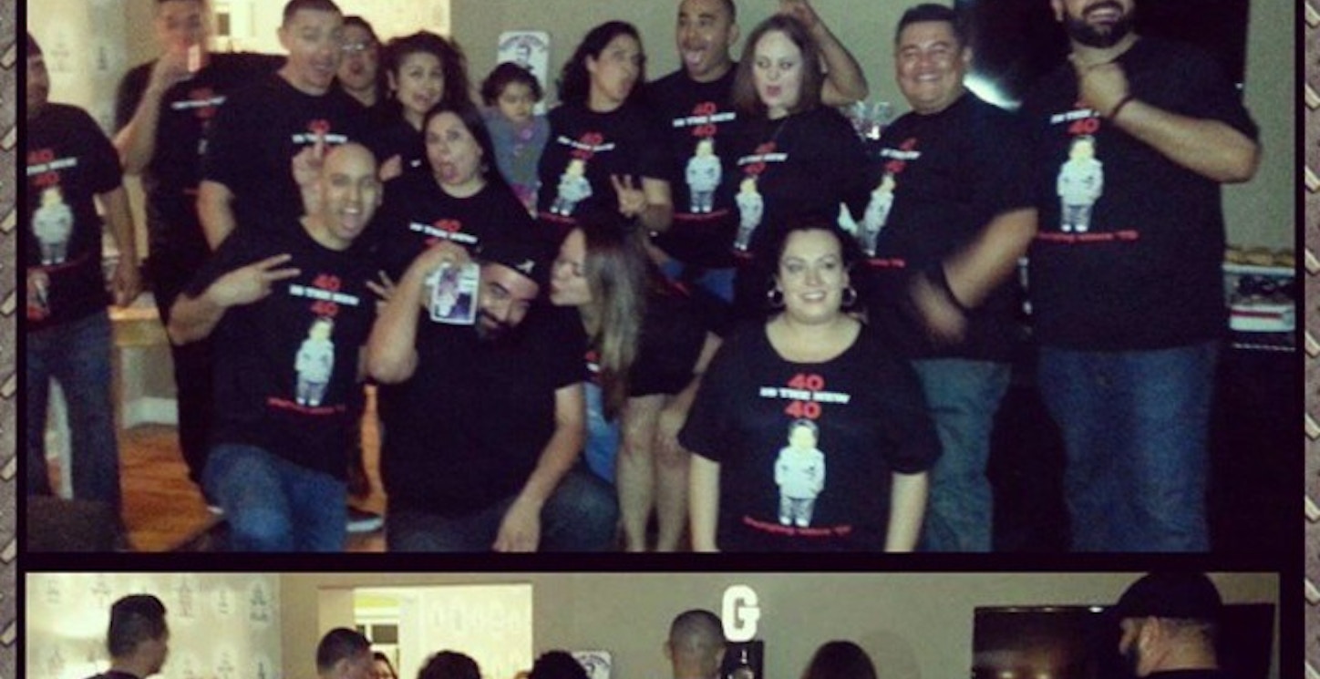 Picture of 40 Is The New 40 Custom T-Shirt Design 40 Is The New 40 T-Shirt Photo