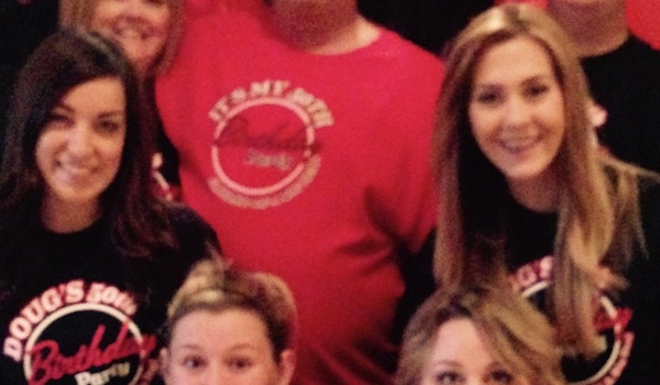 Picture of Dougie D's 50th Custom T-Shirt Design Dougie D's 50th T-Shirt Photo